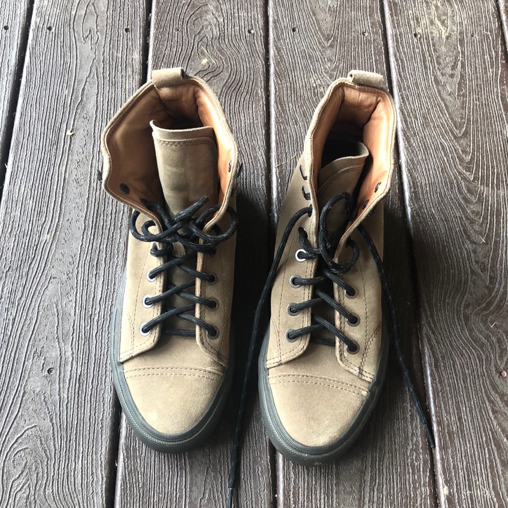 Frye boots, men size 10.5 in brown, leather lined